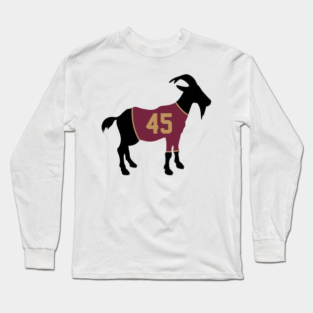 Mitchell GOAT Long Sleeve T-Shirt by slawisa